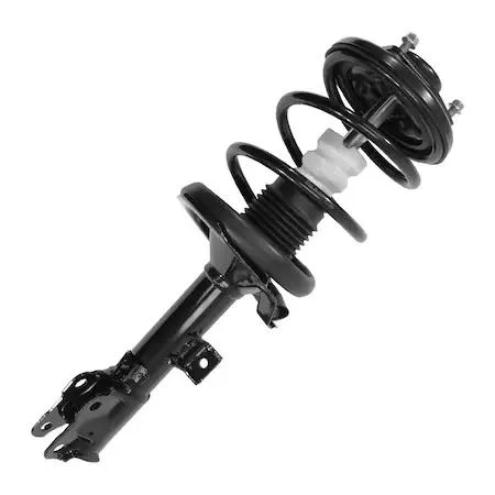 Unity 13233 front left strut assembly with coil spring and top mount