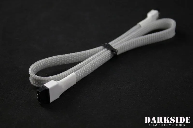 Darkside Computer Modding Darkside Computer Modding 45cm SATA 3.0 180° Titanium Gray 7P sata cable — product photo
