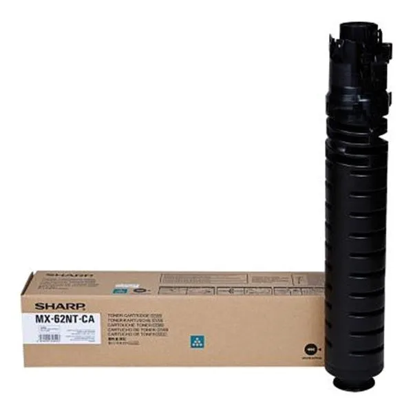 Sharp Sharp MX62NTCA Cyan Toner Cartridge 40000 Pages — product photo