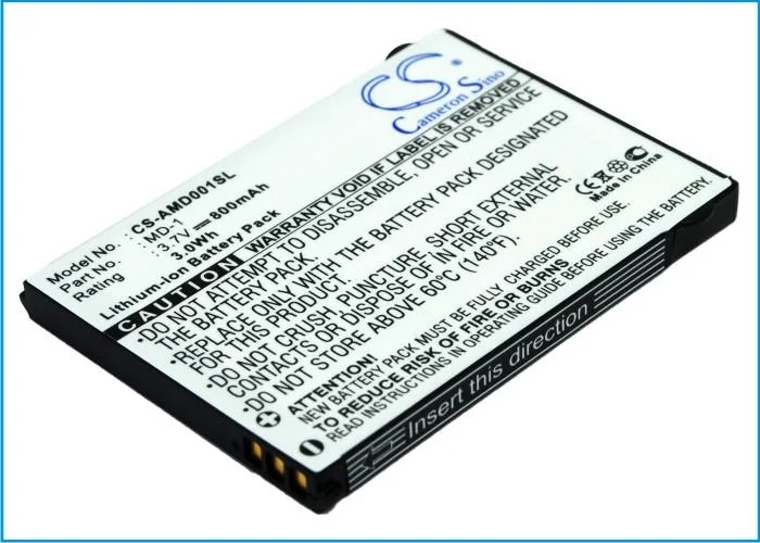 Cameron &amp; Co Cameron &amp; Co standard battery 3.7V 800mAh 3.0Wh Li-ion black — product photo