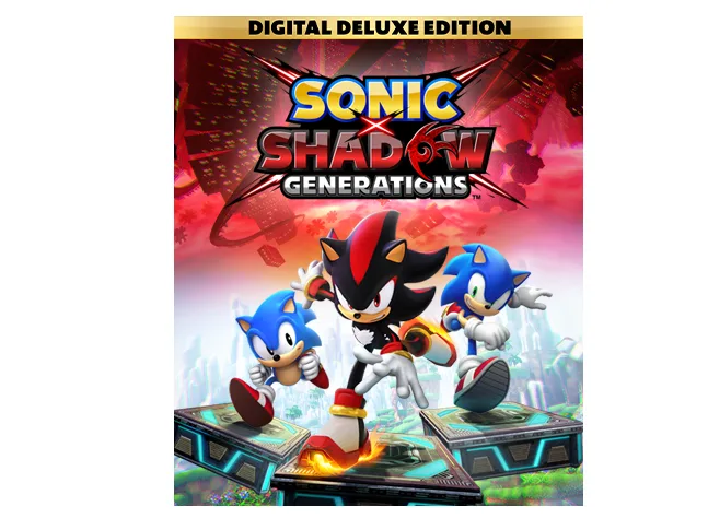 Sega Sega 80175 Sonic X Shadow Generations Digital Deluxe Edition downloadable game — product photo