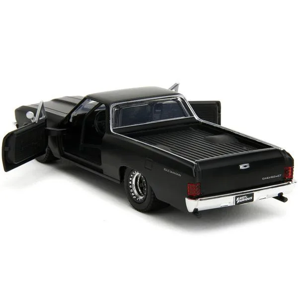 Jada Jada 1967 Chevrolet El Camino Matt Black Fast &amp; Furious 1/32 Diecast Vehicle — product photo