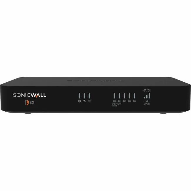 SonicWall SonicWall TZ80 03-SSC-3031 firewall appliance — product photo