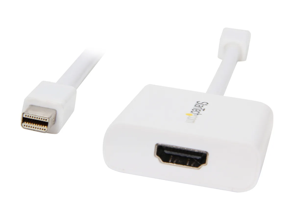 STARTECH STARTECH MDP2HDW Mini DisplayPort to HDMI audio video converter 1920x1200 White 4.7 — product photo