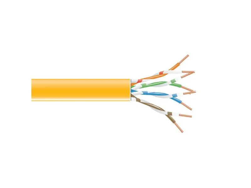 Black Box Corporation Black Box EVNSL0649A-1000 1000 ft Cat6 orange network ethernet cable — product photo