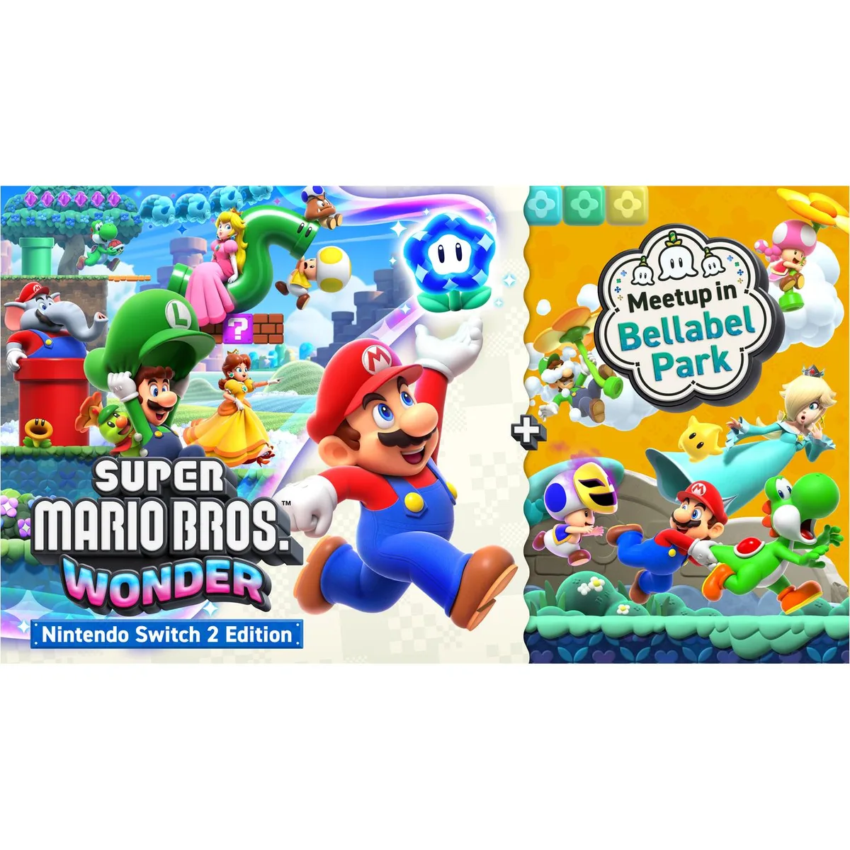 Nintendo Nintendo Super Mario Bros. Wonder Switch 2 Edition + Meetup Bellabel Park downloadable game — product photo