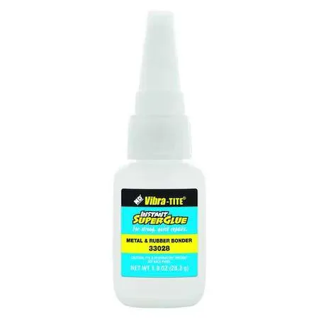 Vibra-TITE Vibra-TITE 33028 330 Series Clear 1 oz Bottle Adhesive — product photo