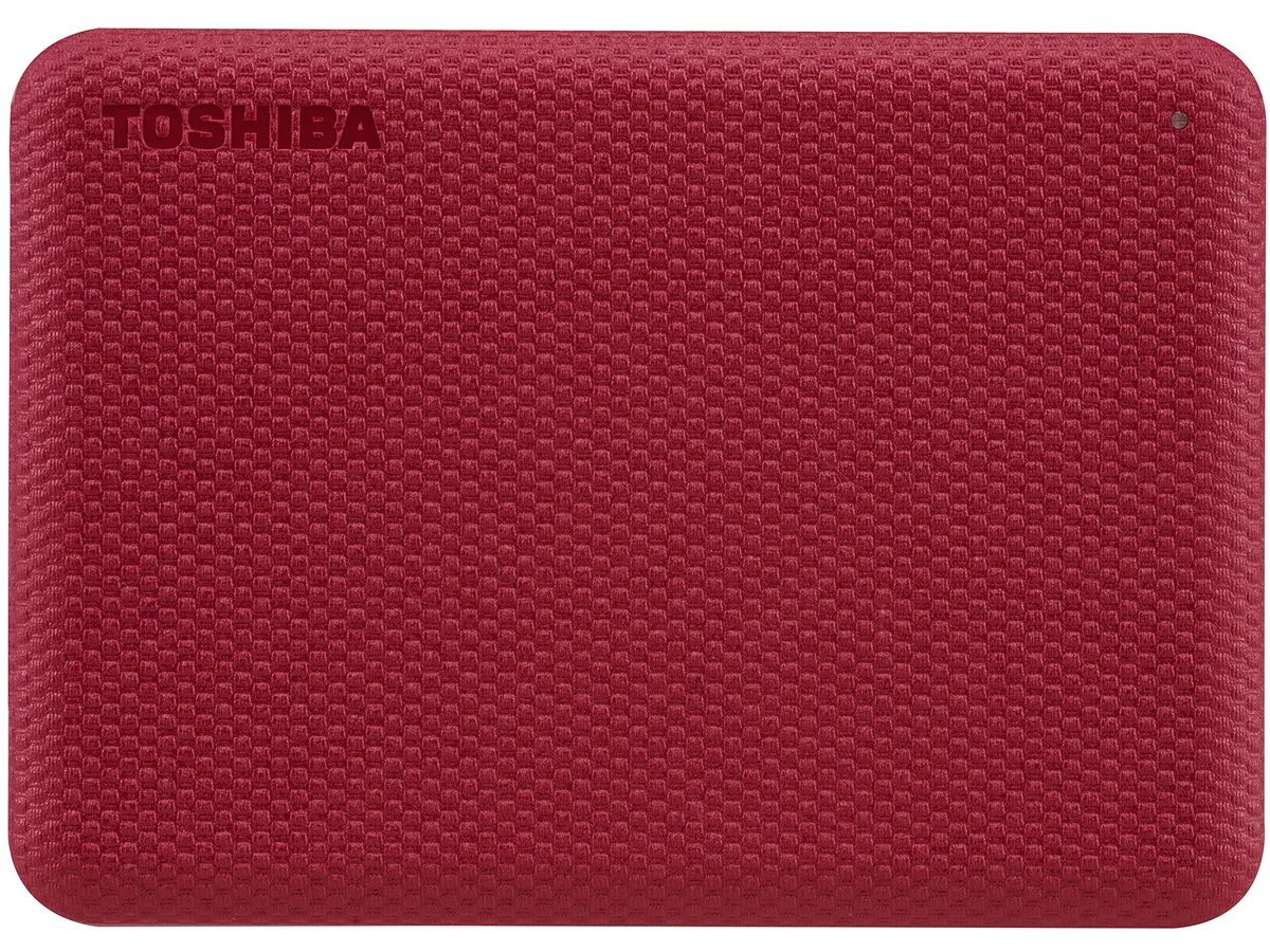 Toshiba Toshiba HDTCA10XR3AA 1TB portable hard drive USB 3.0 Red — product photo