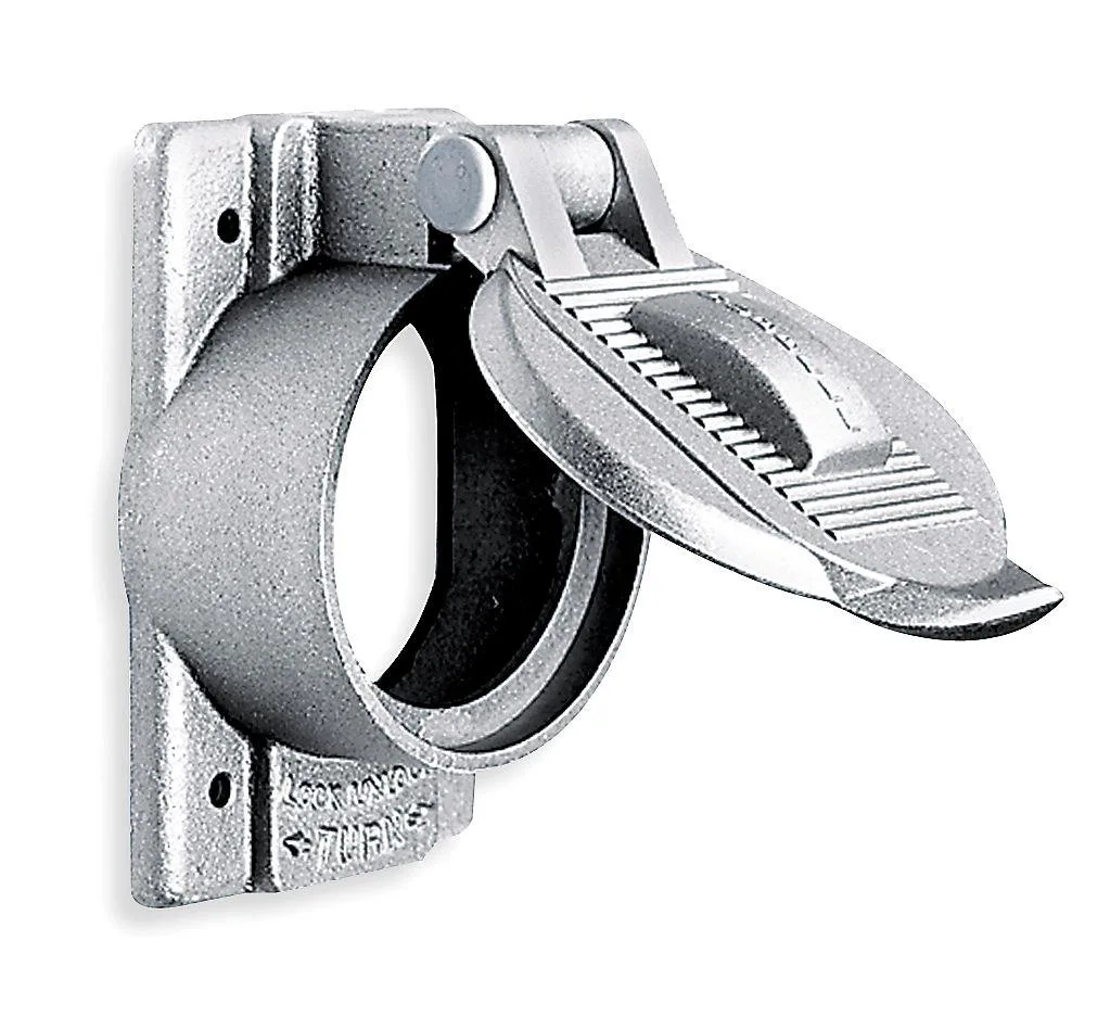 Hubbell Incorporated Hubbell Incorporated HBL7770 Weatherproof Cover 1 Gang Cast Aluminum — product photo