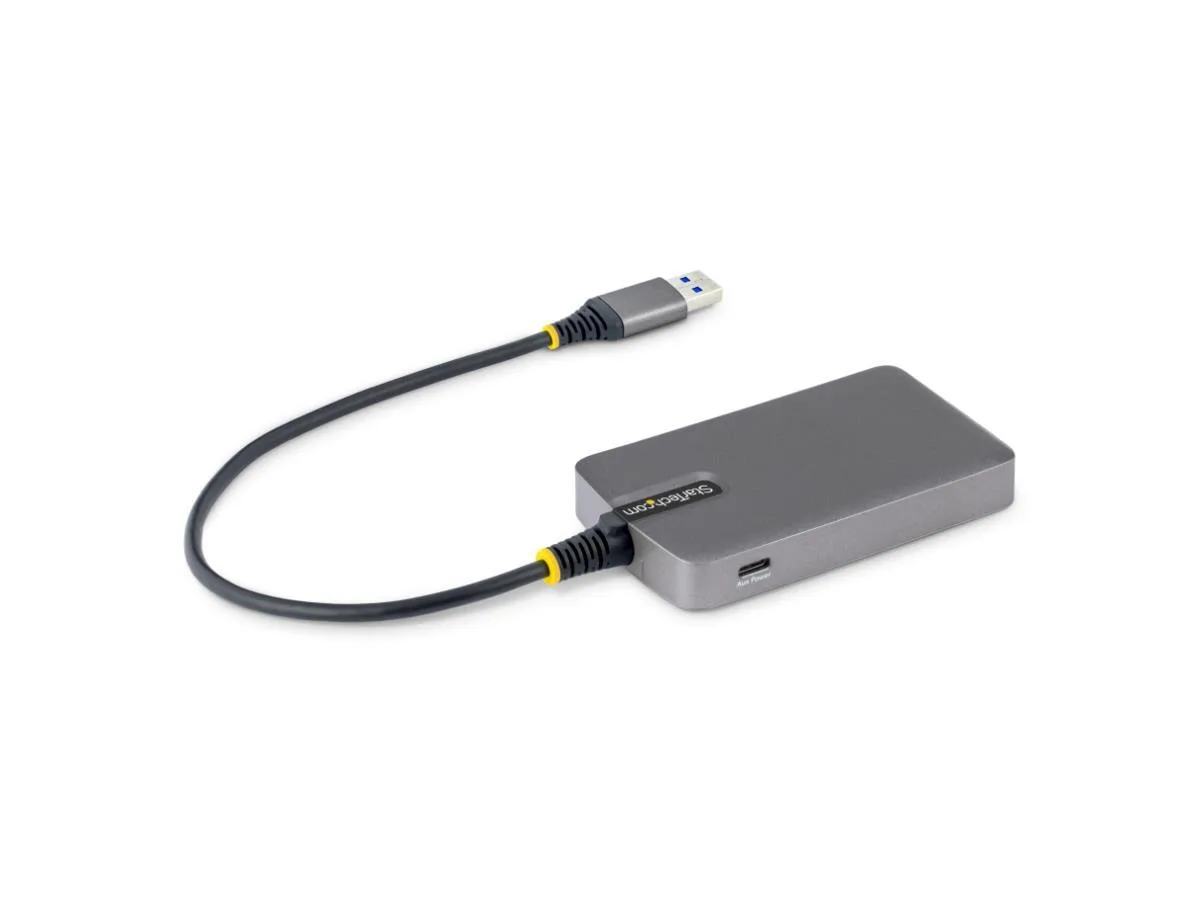 STARTECH STARTECH 5G4AC-USB-A-HUB 4-port USB-A hub Space Gray — product photo