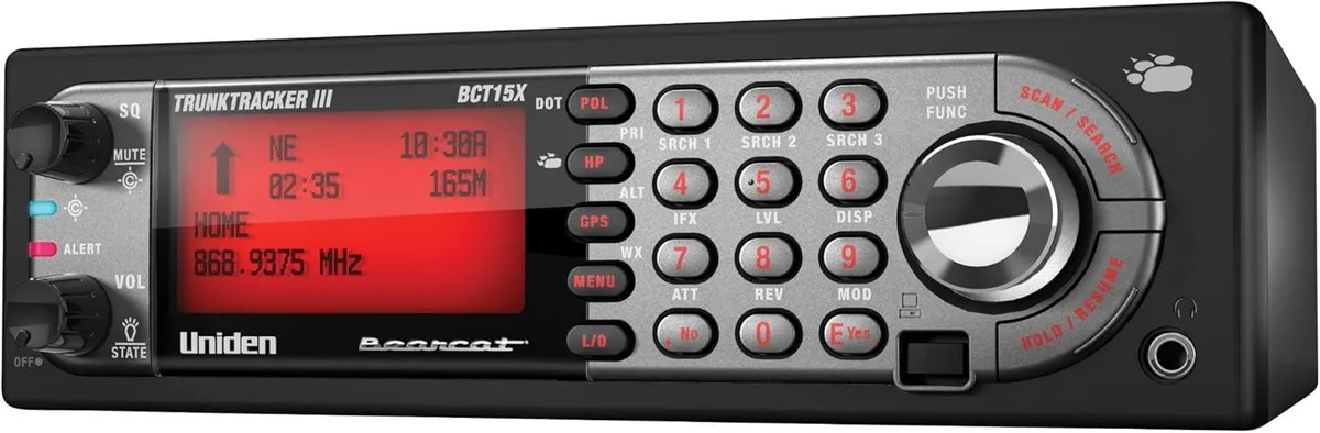 PISKEKAT PISKEKAT BCT15X BearTracker Scanner 9000 Channels Black — product photo