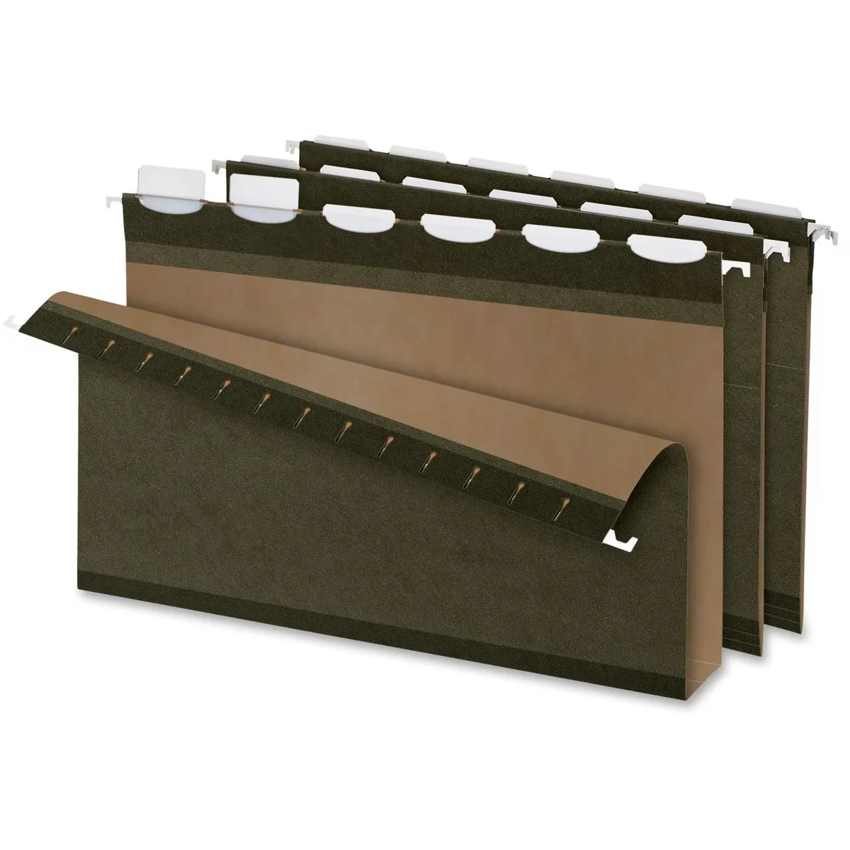 Esselte Esselte 42703 Hanging File Folder Green 20 Box 2 Expansion 11 pt Legal — product photo