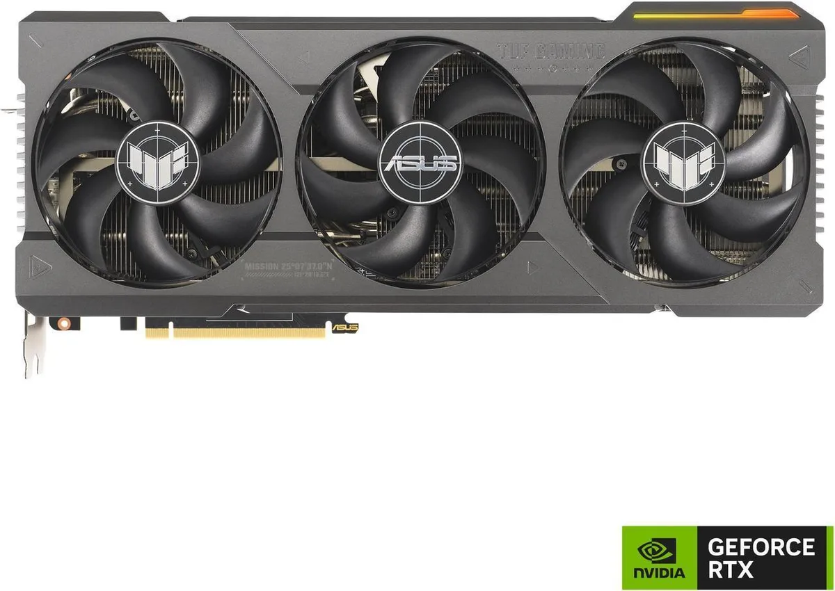ASUS ASUS TUF Gaming RTX 4080 SUPER OC Edition graphics card — product photo
