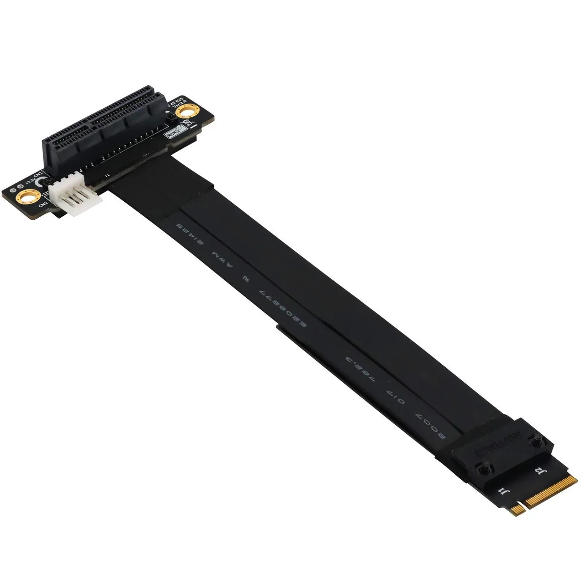 Fervit Fervit M.2 Key M to PCIe 3.0 x4 Extension Cable 90° Right Angle — product photo