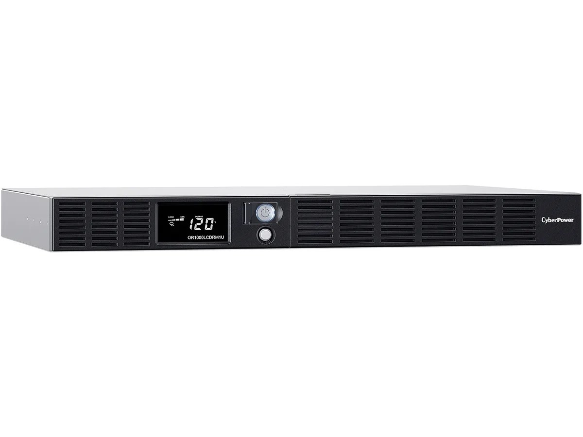 CyberPower CyberPower OR1000LCDRM1U UPS 1000VA 600W 1U Rackmount 6 Outlets LCD — product photo