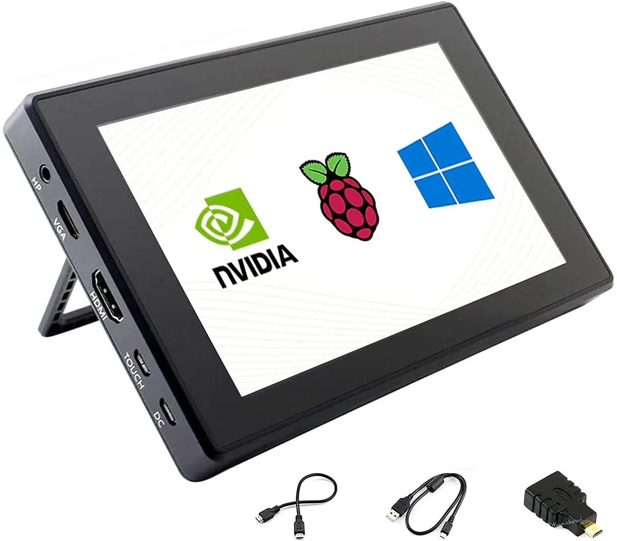 Value Brand Value Brand B//3B 7" 1024×600 Touchscreen Portable Monitor — product photo