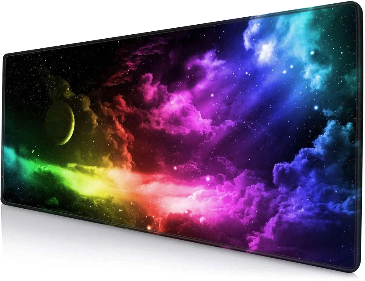 KEHIPI KEHIPI Mouse Pad CL221214009 31.5x11.8in Colorful Galaxy — product photo
