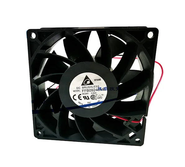 Zyvpee Zyvpee FFB0924SHE 92×38mm 24V 0.6A ball-bearing case fan — product photo