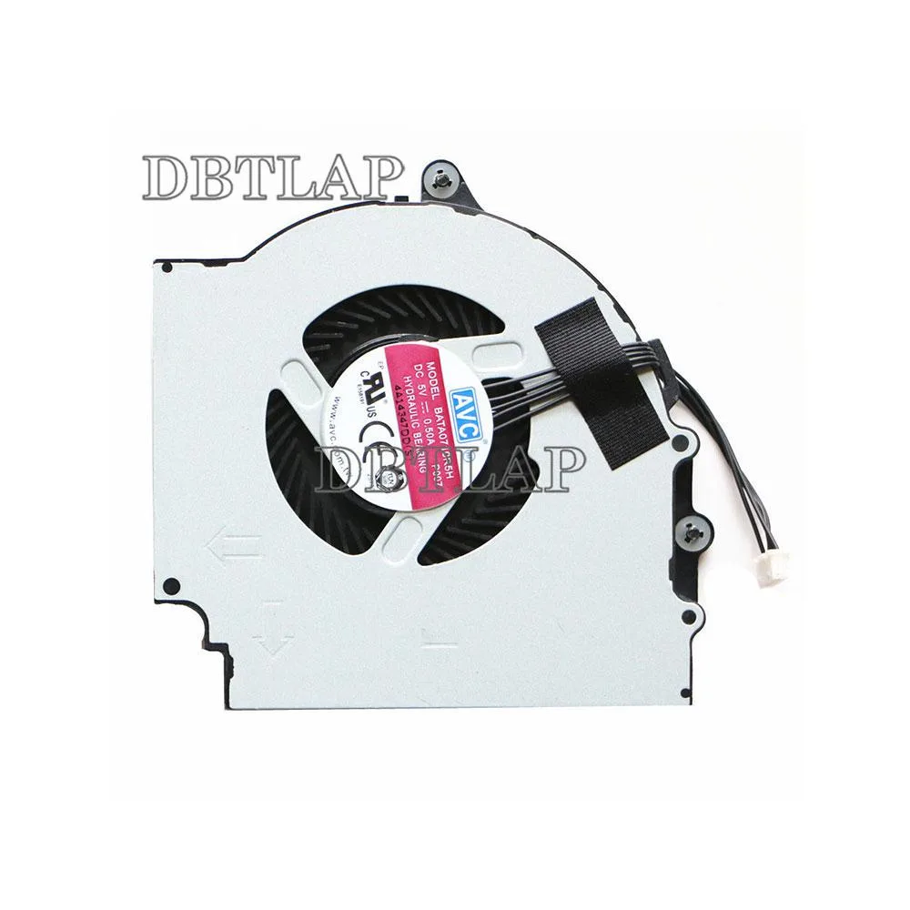 Small rectangular laptop cooling fan with black plastic housing and visible blades
