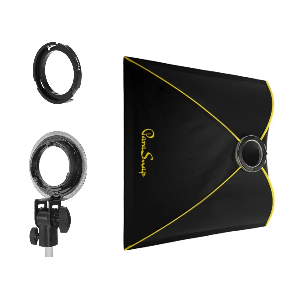 Glow Edge Glow Edge ParaSnap 40x40" Square Softbox with Adapter for XPLOR 300 Pro, Godox ML60 — product photo