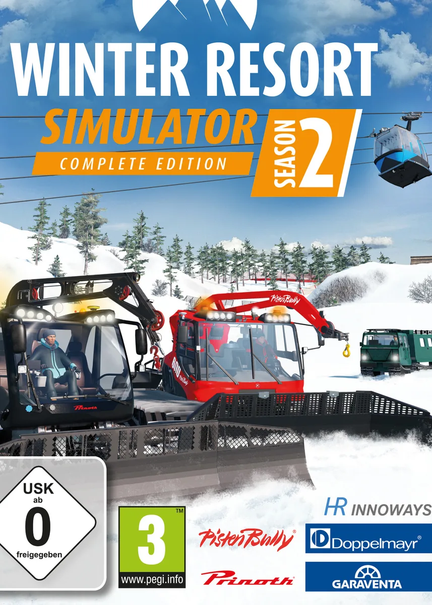 Aerosoft GmbH Aerosoft GmbH 62514 Winter Resort Simulator Season 2 Complete Edition downloadable game — product photo