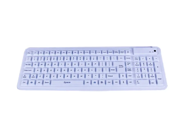 Seal Shield Seal Shield SW106G2 White Wired Keyboard 106 Keys IP68 — product photo