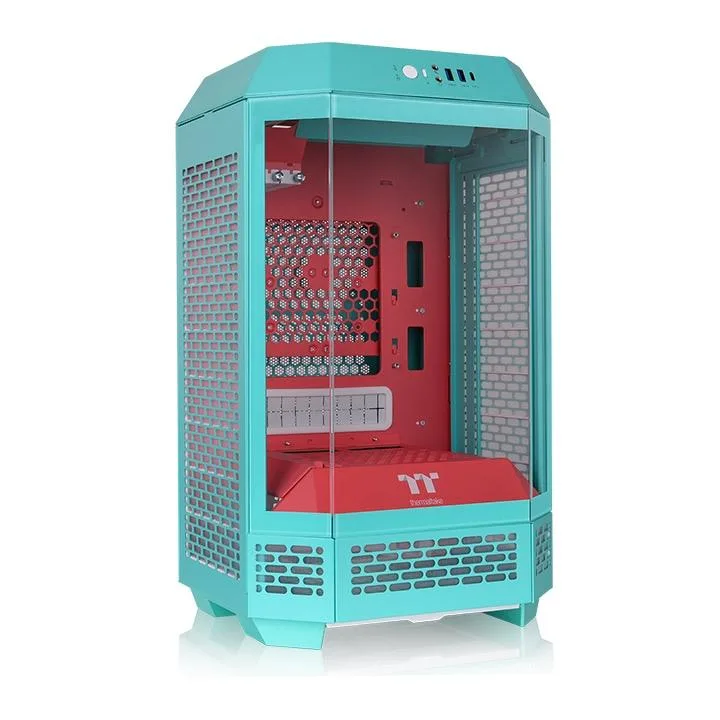 Thermaltake Thermaltake Tower 250 mITX Mini Tower PC Case Mint Strawberry CA-1Z9-00SLWN-00 — product photo