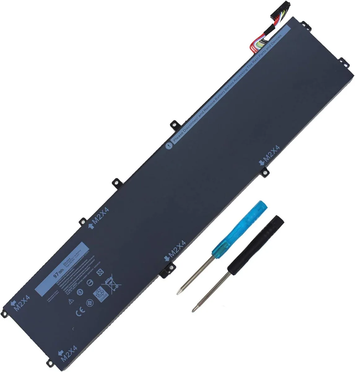 NShi NShi 6GTPY 97Wh 11.4V laptop battery — product photo