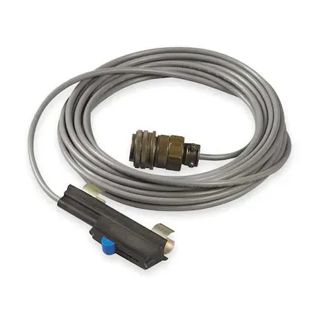Black wired TIG remote finger control with 14-pin connector and 25 ft cable