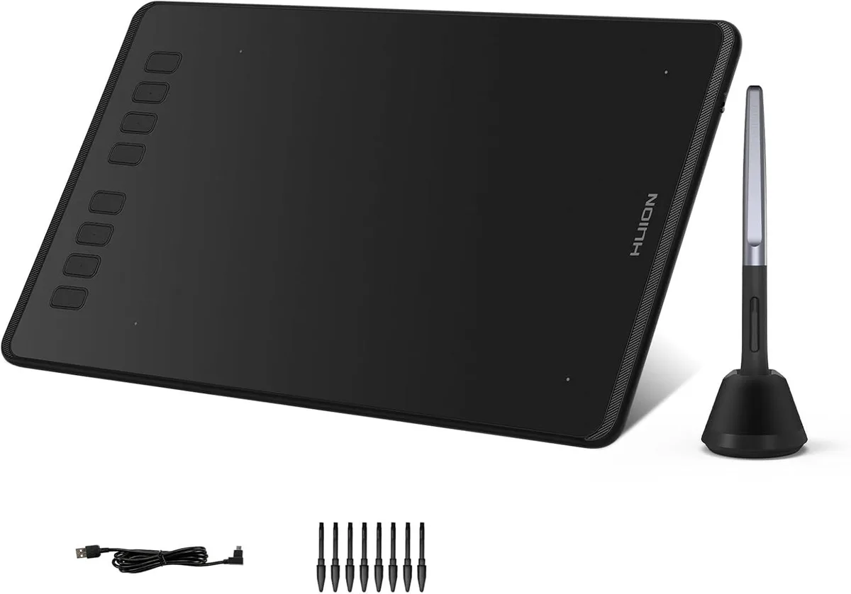 BFKK BFKK Inspiroy H950P graphics tablet 8192 pressure .3 inch 1.76 lbs — product photo