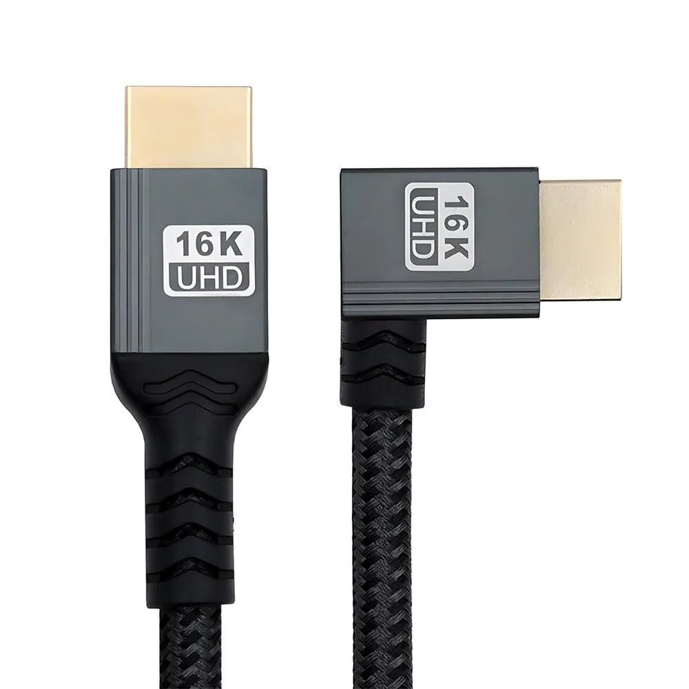 LORDWORLD LORDWORLD Right-Angle HDMI 2.2 Cable 96Gbps 0.5m — product photo