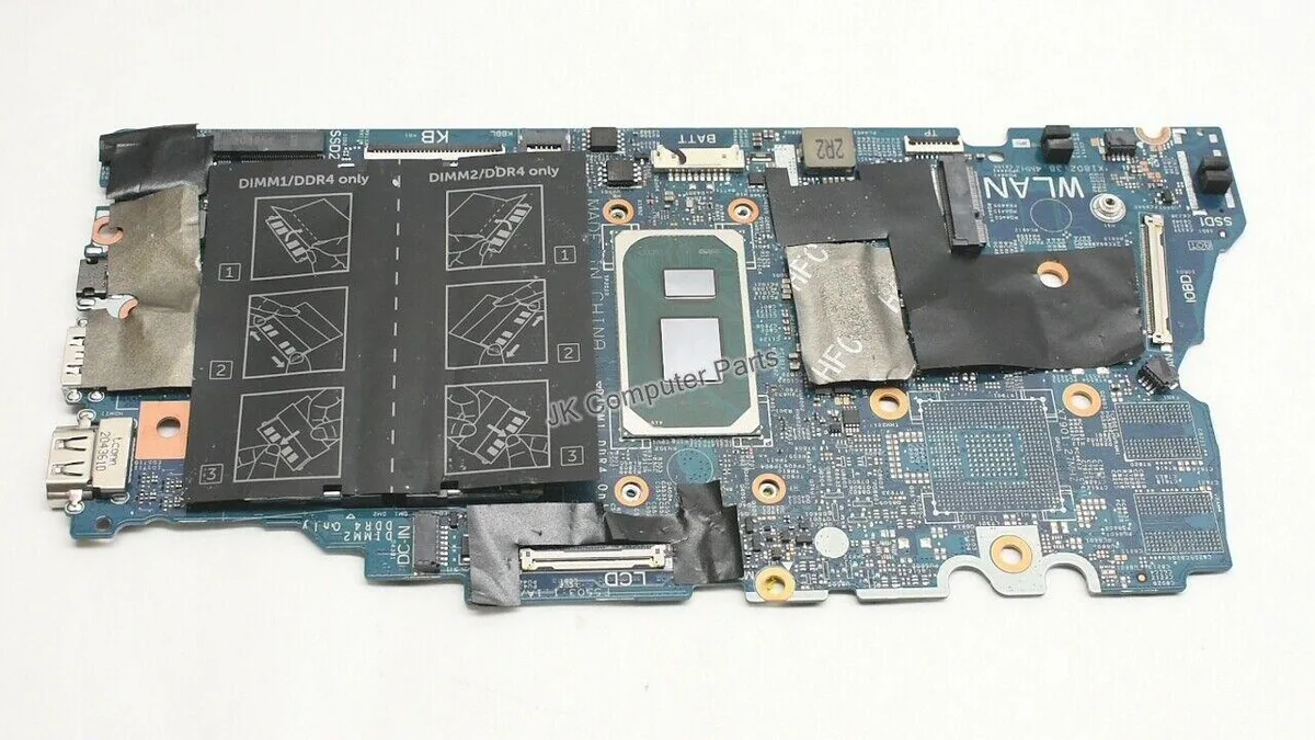 DELL DELL Inspiron 7506 2-in-1 Silver Motherboard Core i5-1135G7 2.4GHz — product photo