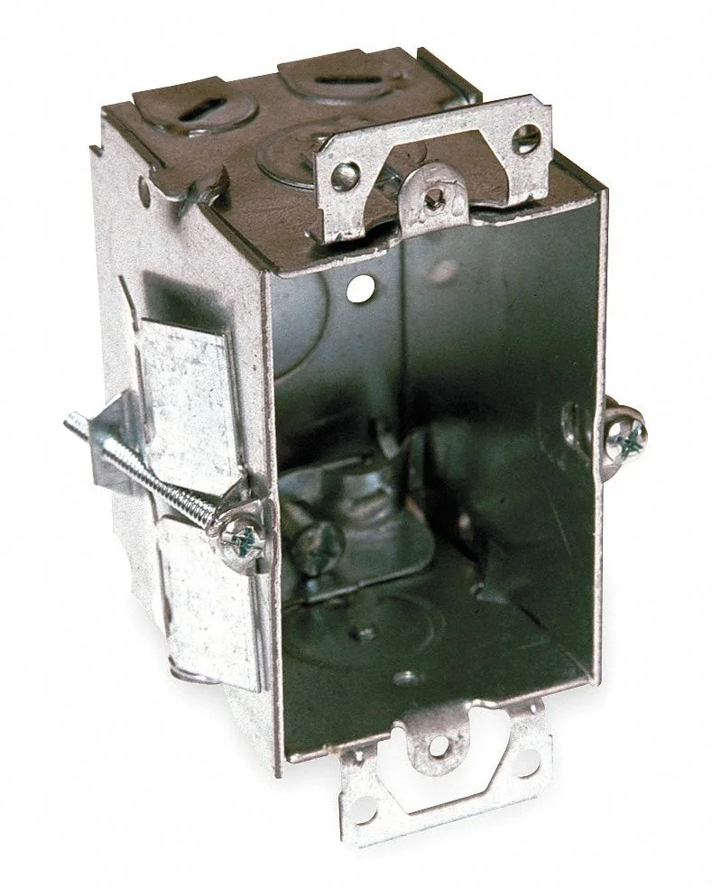 Hubbell Incorporated Hubbell Incorporated RACO 517 Electrical Box 12.5 cu in 1 Gang Galvanized Zinc — product photo