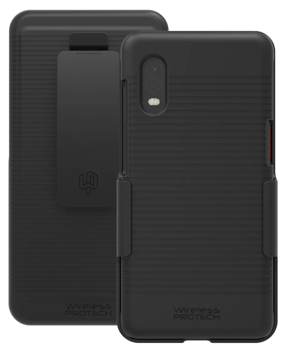 Wireless ProTECH Wireless ProTECH Slim Hard Shell Case &amp; Holster Combo for Samsung Galaxy XCover Pro SM-G715 — product photo