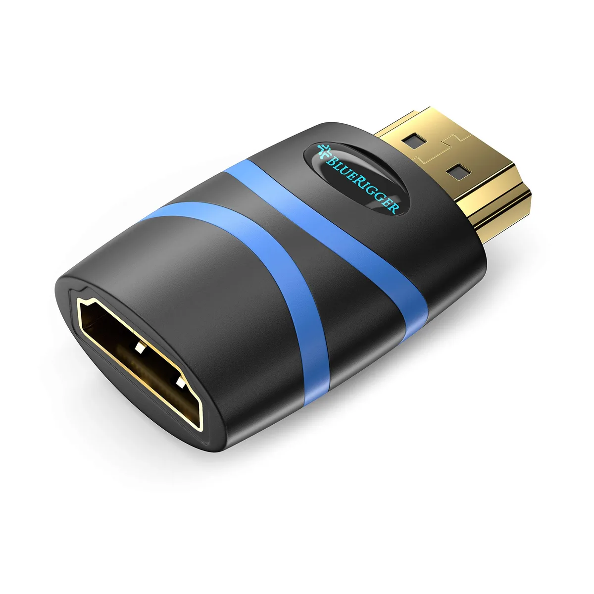  BlueRigger HDMI CEC Less Adapter 4K UHD ARC Ethernet Male to Female CEC Blocker — product photo
