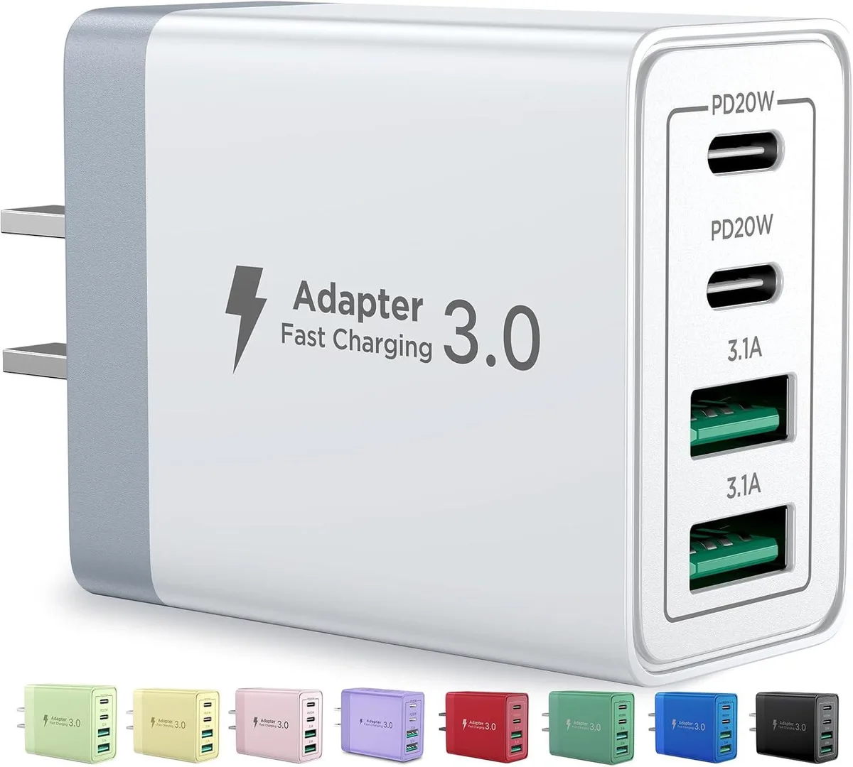 ONITOON ONITOON 40W 4-Port USB-C PD+QC Wall Charger — product photo