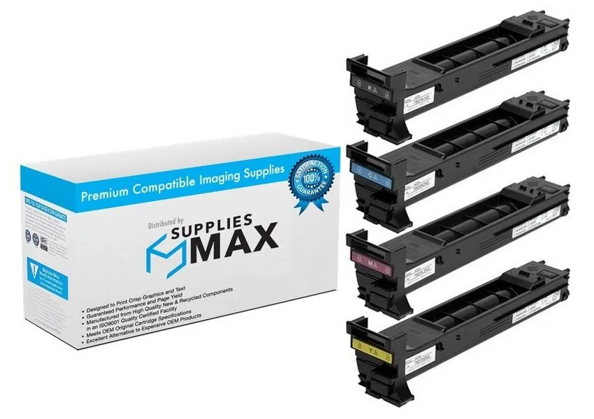 SuppliesMax SuppliesMax TN-318MP Toner Cartridge Combo Pack (BK/C/M/Y) 8000 pages — product photo