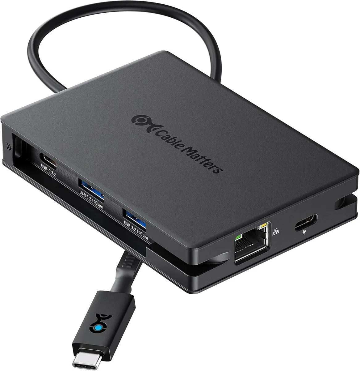 Cable Matters Cable Matters 8-in-1 USB C Hub Multiport Adapter with Dual 4K@60Hz HDMI, 140W PD Charging — product photo