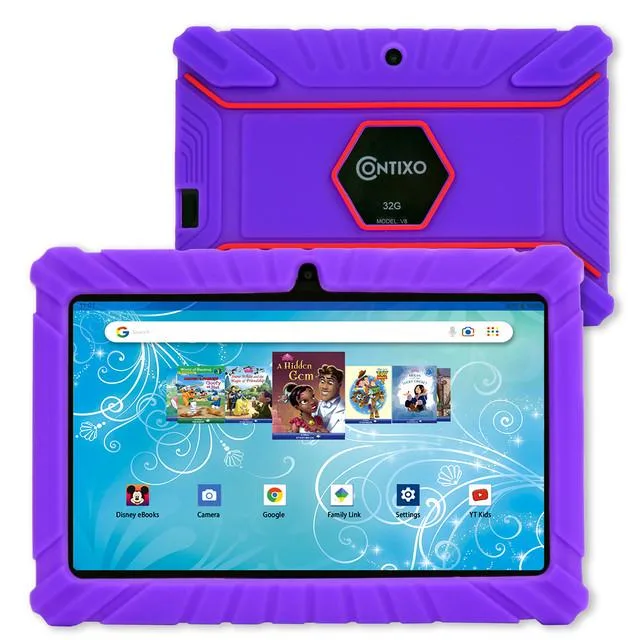 Contixo Contixo v8-2 purple 7" Tablet Android 11 2GB 32GB — product photo