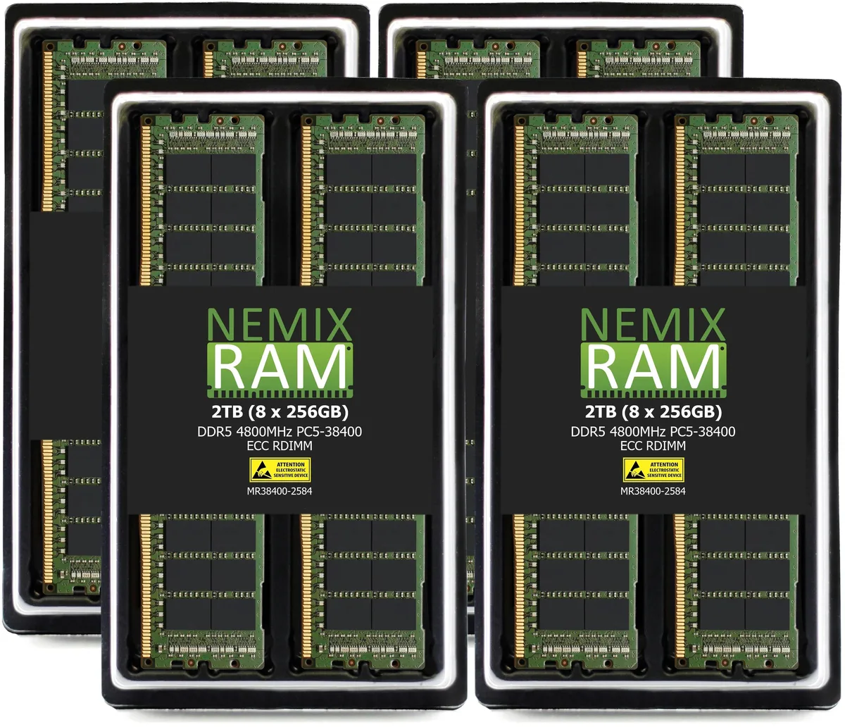 NEMIX RAM NEMIX RAM RS720Q-E11-RS8U 32GB DDR5 4800 CL40 ECC RDIMM memory upgrade — product photo