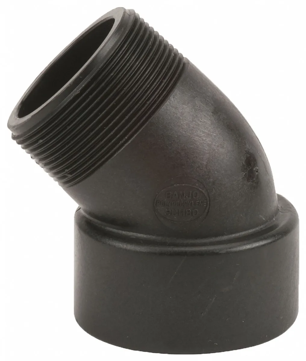 Banjo Banjo SL200-45 45° Street Elbow 2" Schedule 80 225 psi trap — product photo