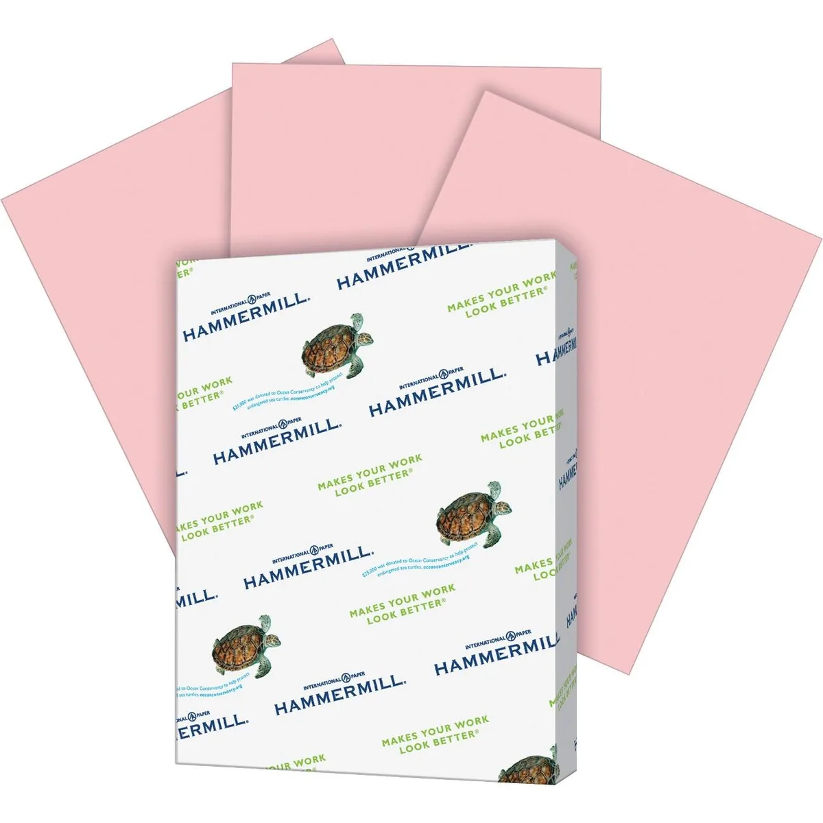 Hammermill Hammermill 103382CT Pink Paper 8.5 x 11 20 lb 5000 Sheets — product photo