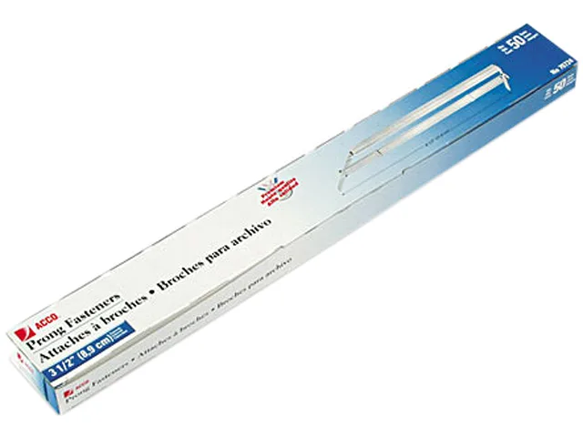 ACCO ACCO 70724 Two-Piece Paper Fasteners 50/Box — product photo