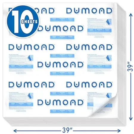Dumond Dumond 1024 Peel Away Laminated Paper 10 Sheet 39 in PK10 — product photo
