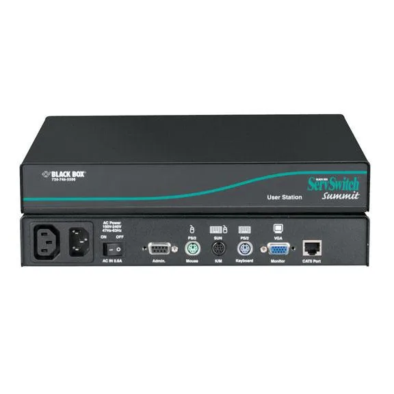 Black Box Corporation Black Box Corporation ServSwitch Summit User Station KVM Switch — product photo