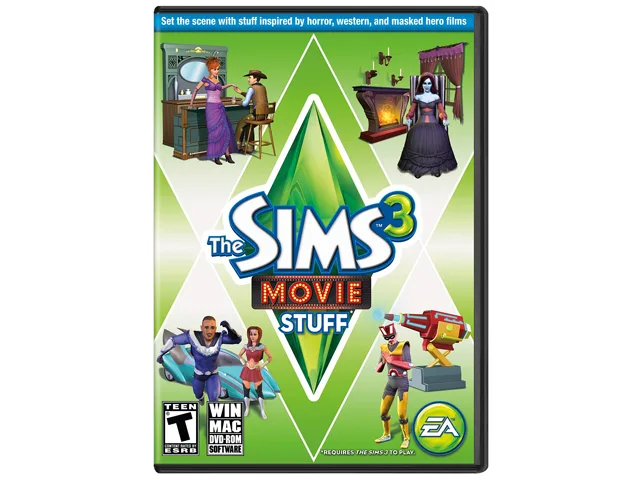 Electronic Arts Electronic Arts The Sims 3 Movie Stuff pc game — product photo
