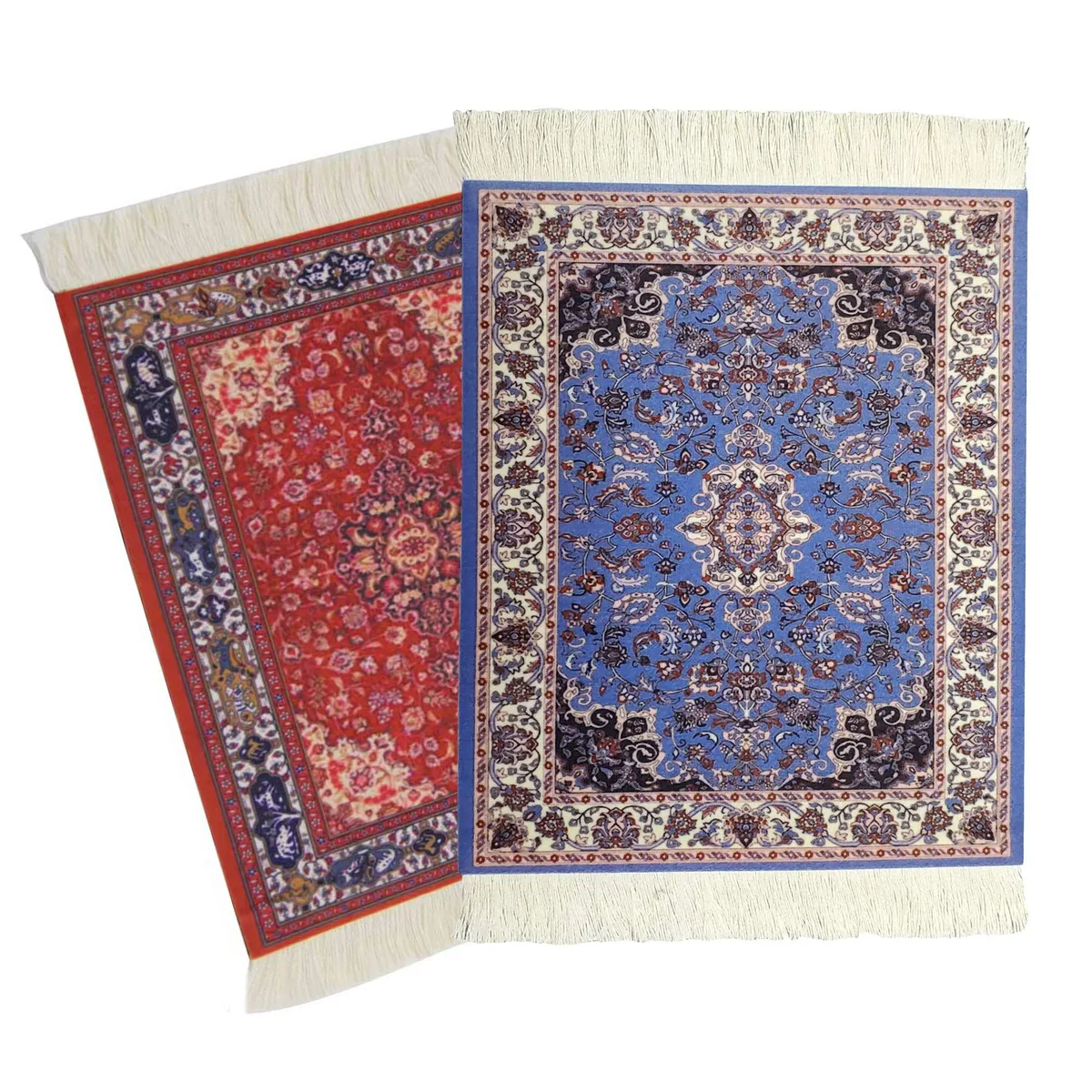  kotoyas KTY202031 Woven Rug Bohemian Mouse Pad 2 Pack 10x7 in — product photo