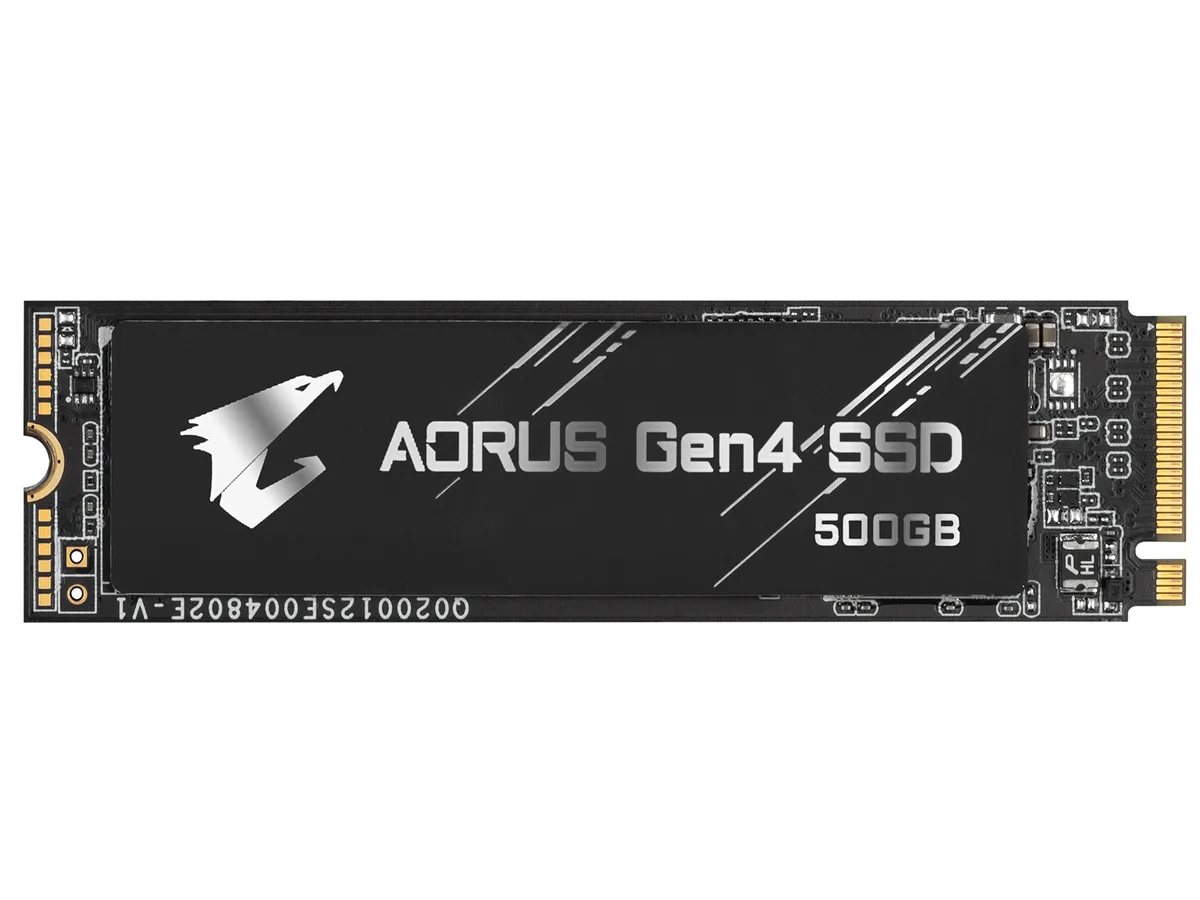 GIGABYTE GIGABYTE AORUS Gen4 GP-AG4500G 500GB M.2 2280 internal SSD — product photo