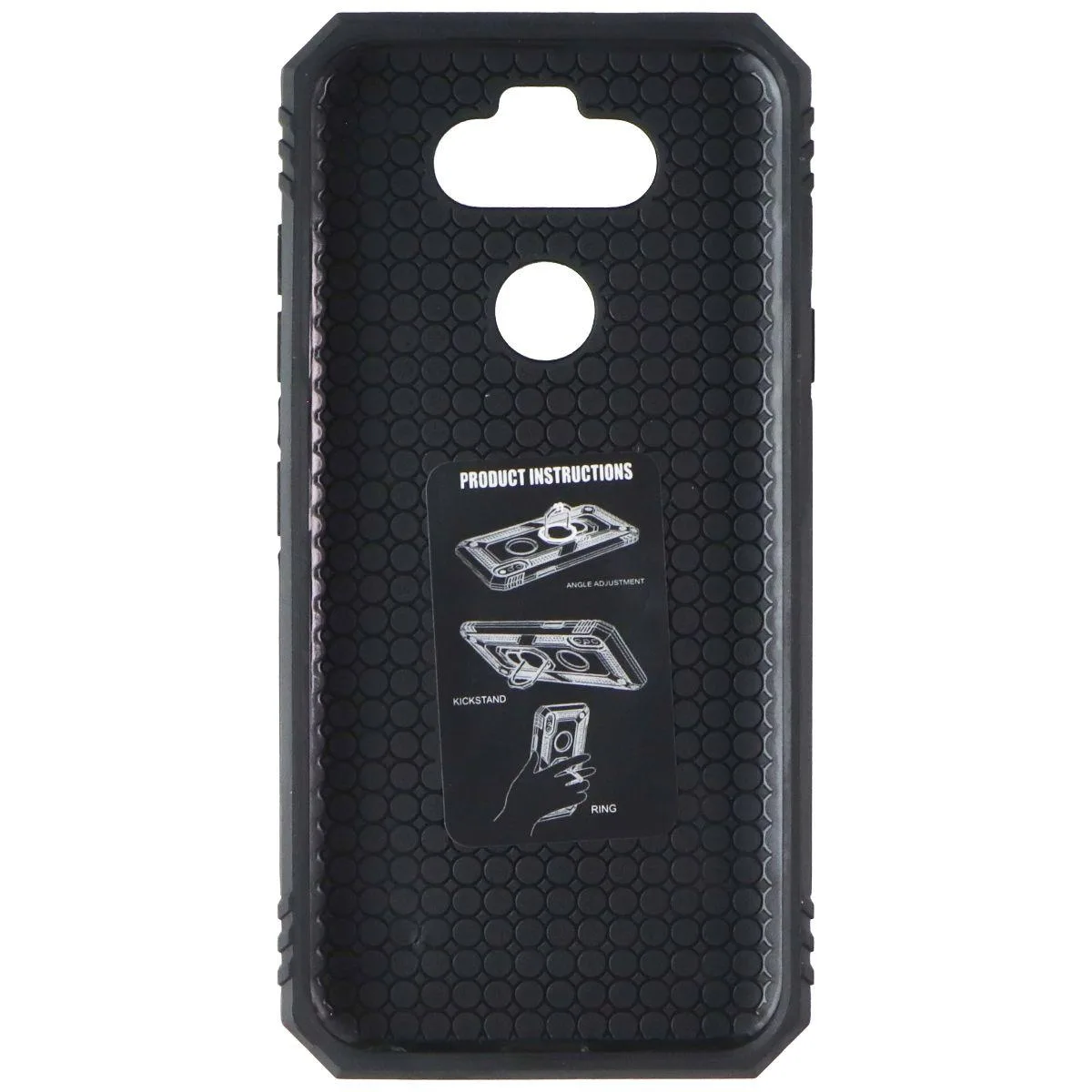 Mybat Mybat Premium Case with Ring Stand for LG K31 Aristo 5 Fortune 3 Black — product photo
