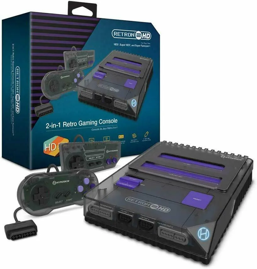 Hyperkin Hyperkin RetroN 2 HD M02888-SB Retro Gaming Console 720p — product photo